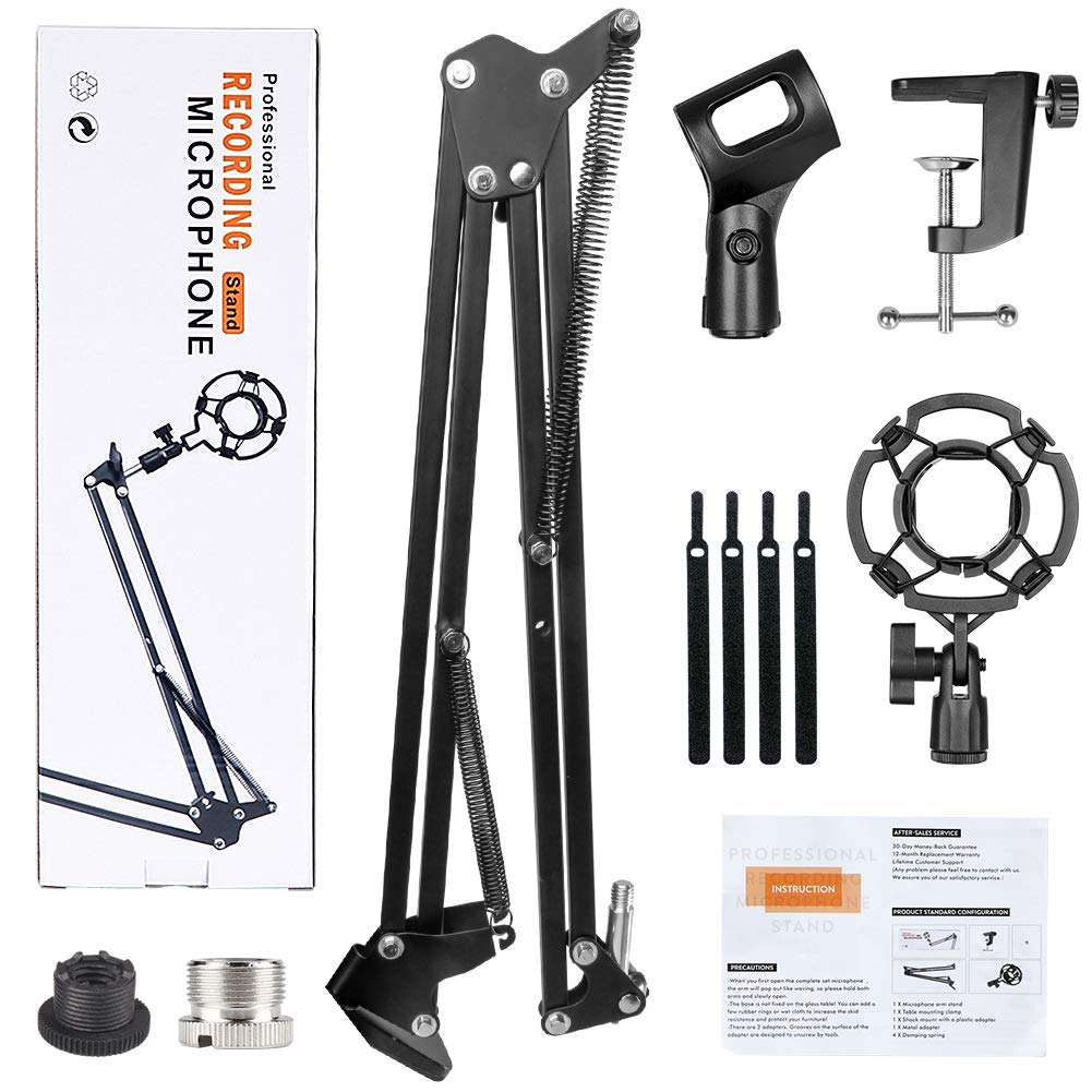 HAUEA Regulowany statyw do mikrofonu - obrazek 2