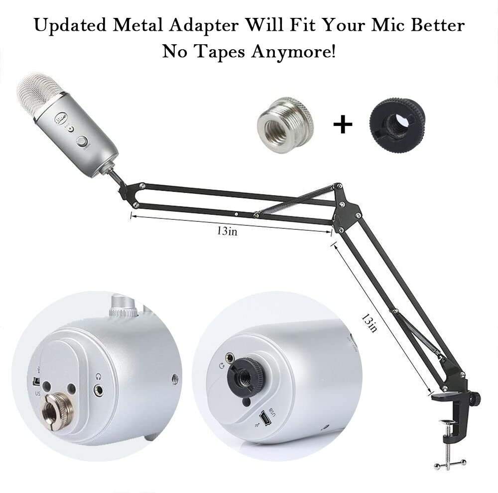 HAUEA Regulowany statyw do mikrofonu - obrazek 8