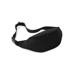 WQEPYY Torba na ramię dla kobiet i mężczyzn duża pojemność wodoodporna torba na talię modna torba na ramię z regulowanym paskiem do uprawiania sportu biegania wędrówek spacerów joggingu podróży aktywności na świeżym powietrzu Czarny Klasyczny