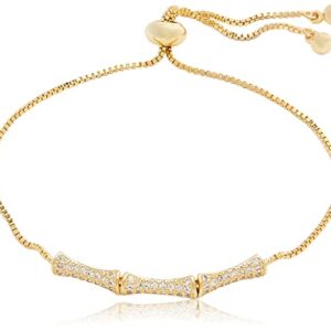 Elegancka i regulowana bransoletka NAPRDNA Pozłacana z cyrkoniami - idealna biżuteria dla kobiet i nastolatek