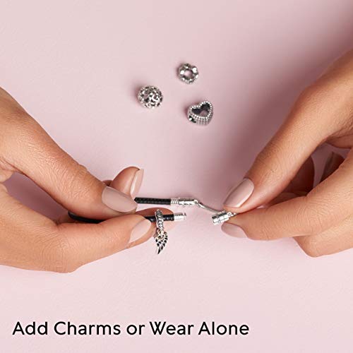 Pandora Moments - Skórzana Bransoletka Przesuwna 28 cm: Stylowy dodatek do Twojej kolekcji biżuterii - obrazek 4