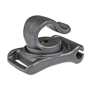 Formbelt Premium uchwyt do rurki do picia klips magnetyczny z wiązaniem lub do mocowania do paska Butelka do picia miękka butelka plecak do picia system picia w kolorze czarnym