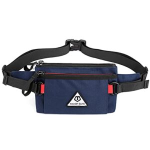 AYVANBER Wodoodporna torba nerka nerka nerka dla mężczyzn i kobiet duża pojemność torba na klatkę piersiową unisex nerka sportowa torba na ramię torba z regulowanym paskiem na zewnątrz trening piesze wycieczki prezenty podróżowanie bieganie NIEBIESKI Jeden rozmiar