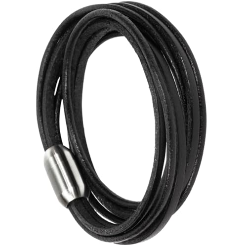 Designerska bransoletka ze skóry garbowanej roślinnie - stylowa branso - obrazek 7