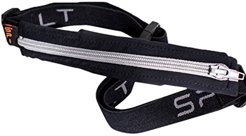 Spibelt Oryginalna Basic Black with Titanium Zipper torba do biegania S-XL