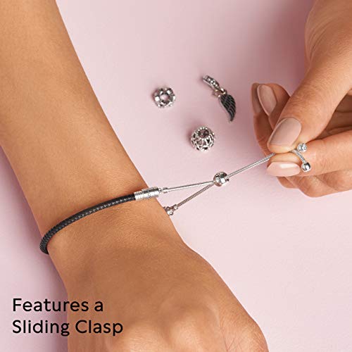 Pandora Moments - Skórzana Bransoletka Przesuwna 28 cm: Stylowy dodatek do Twojej kolekcji biżuterii - obrazek 5