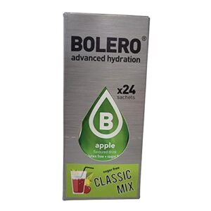 Bolero LEMON | 24 x 9 g I orzeźwiający napój bez cukru słodzony stewią | witamina C | nadaje się dla cukrzyków | smak cytrynowy