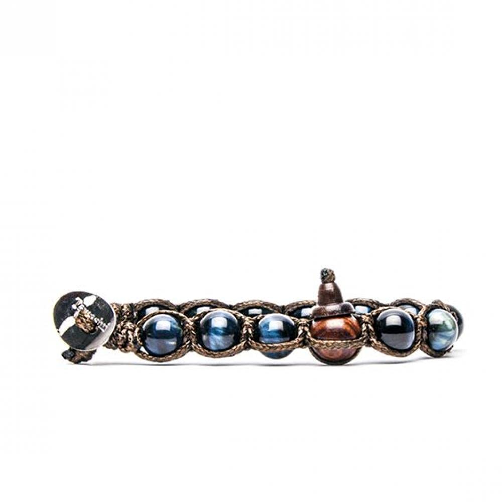 Bransoletka Tybetańska Oko - Oryginalny design z kamieniem ochronnym