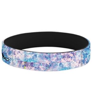 FlipBelt Unisex zamek błyskawiczny Ocean Bloom L pasek do biegania L