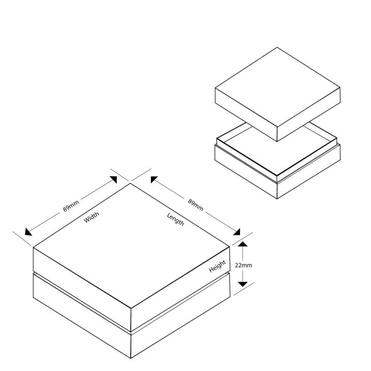 Eleganckie pudełko na bransoletkę z białym satynowym wkładem - idealne na prezent - obrazek 5