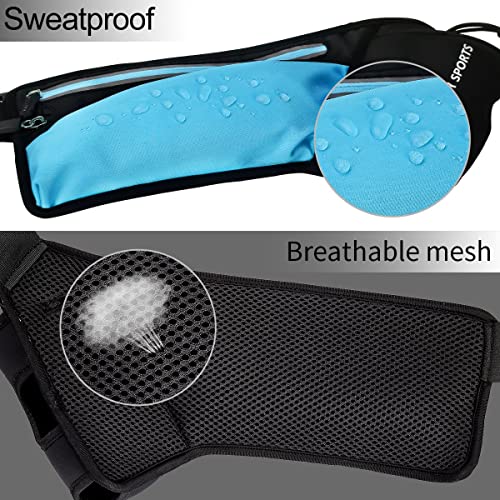 Pas do biegania pas do biegania wodoodporna sportowa torba podróżna ko - obrazek 5