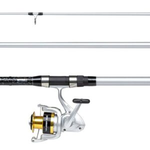 Zestaw 3 wędek spinningowych Tanager SW Surf z kołowrotkami - idealny sprzęt dla miłośników wędkarstwa morskiego