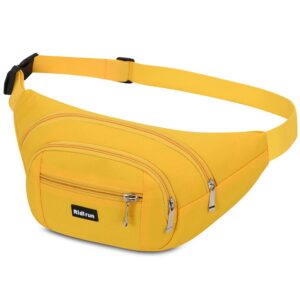 Wodoodporna torba na talię 4 kieszenie na zamek błyskawiczny torba ner