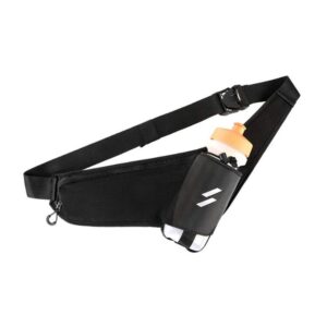 VOANZO pas do biegania z uchwytem na butelkę wody regulowany duża pojemność fitness kolarstwo nerka torba pas