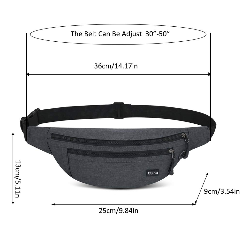Ridirun Wodoodporne nerki pas do biegania lekka torba do biegania nerka oddychająca kolarstwo nerka torba turystyczna podróż pies wolking talia torba dla kobiet mężczyzn pań chłopców - obrazek 6
