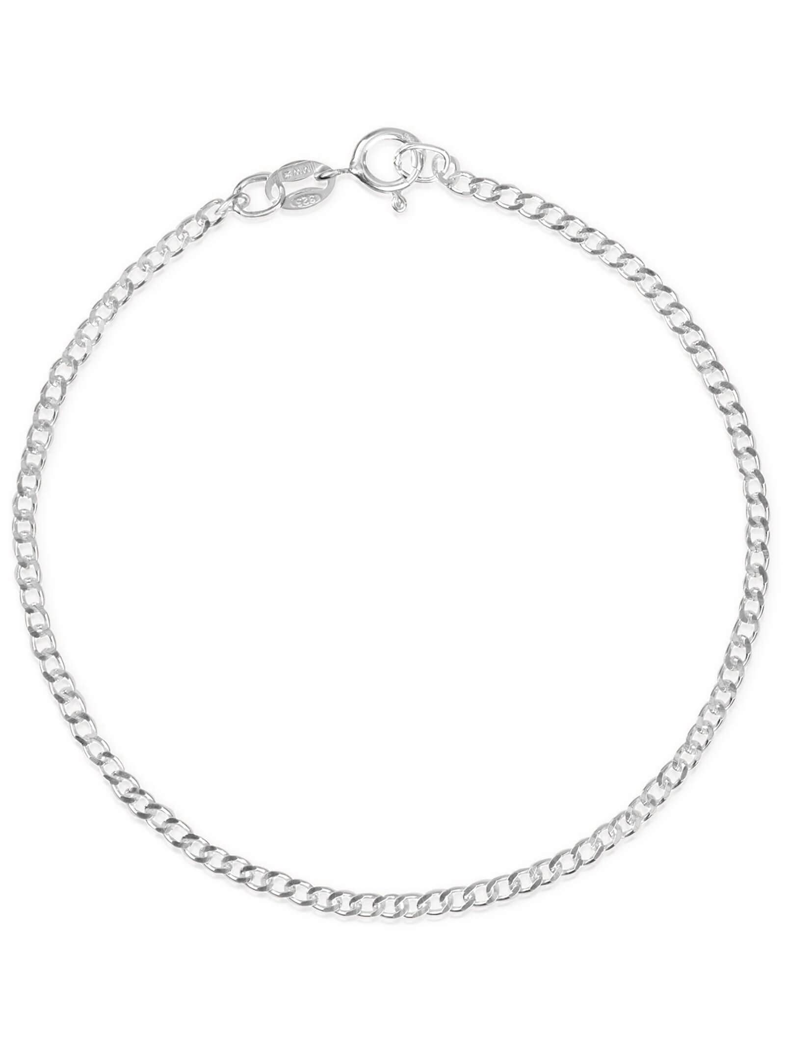 Elegancka bransoletka damska srebro 925 - 15-22cm, 185mm szerokości, bez zawieszki, z etui