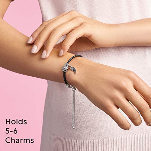 Pandora Moments - Skórzana Bransoletka Przesuwna 28 cm: Stylowy dodatek do Twojej kolekcji biżuterii - obrazek 3