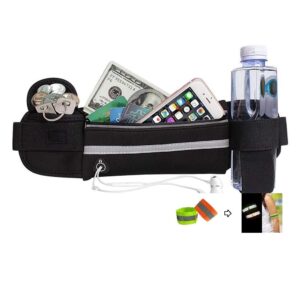 ZXJOY Torba na pas do biegania kieszeń podróżna wodoodporna torba na ramię na ramię uchwyt na telefon pasek do biegania - 5 kolorów