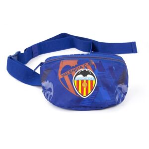 Valencia CF torba na dokumenty na podróż dla kobiet lub mężczyzn z paskiem sportowym duża komora z dużym otworem i 3 kieszenie wewnętrzne wymiary: 22 x 11 x 75 cm kolor: niebieski unisex C2