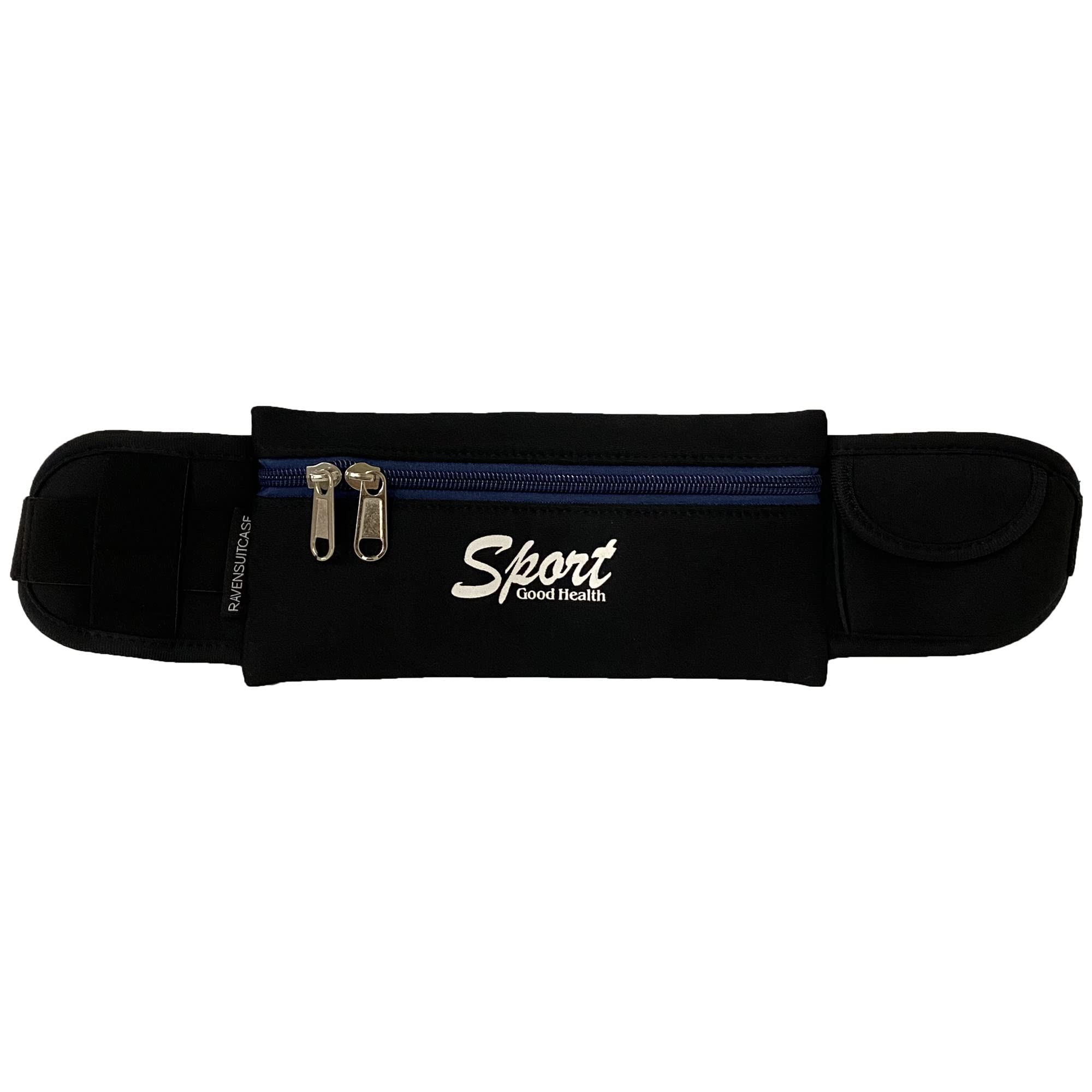 ALEXANDER MILANO - Sportowa taśma męska Neoprenowy pas biegający kobiety Wodoodporny Unisex Regulowany pasek Elastics dla iPhone 13/12/Pro/ProMax/XR/XS/X/8 Samsung S20/10/S9/S8 niebieski 39*10