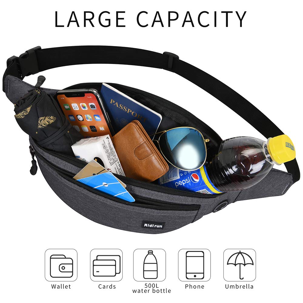 Ridirun Wodoodporne nerki pas do biegania lekka torba do biegania nerka oddychająca kolarstwo nerka torba turystyczna podróż pies wolking talia torba dla kobiet mężczyzn pań chłopców - obrazek 7