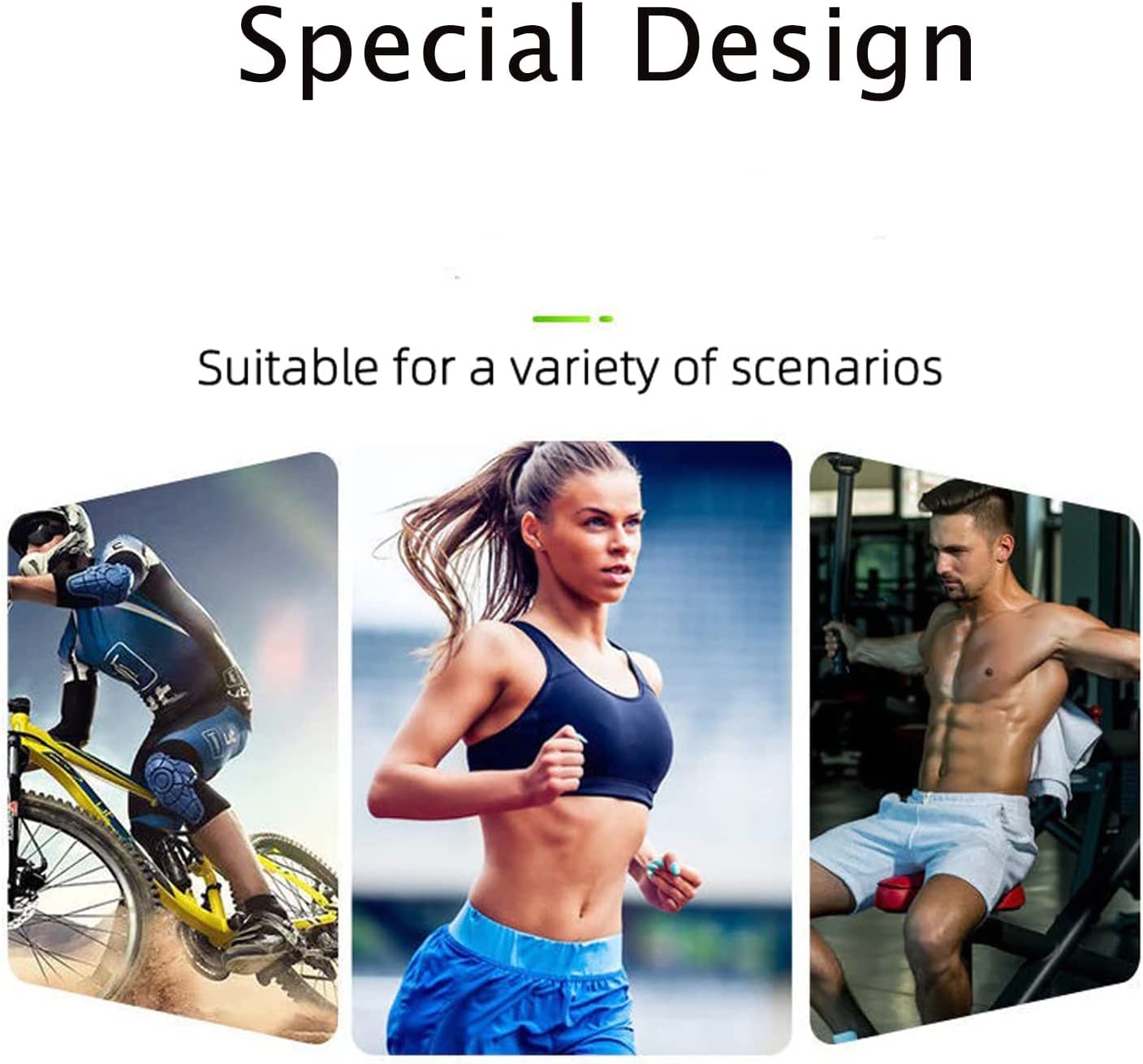 Pasek do biegania na telefon komórkowy wodoszczelna sportowa torba biodrowa ultralekka torba na brzuch z regulowaną taśmą gumową do biegania fitnessu czarny (1) - obrazek 2