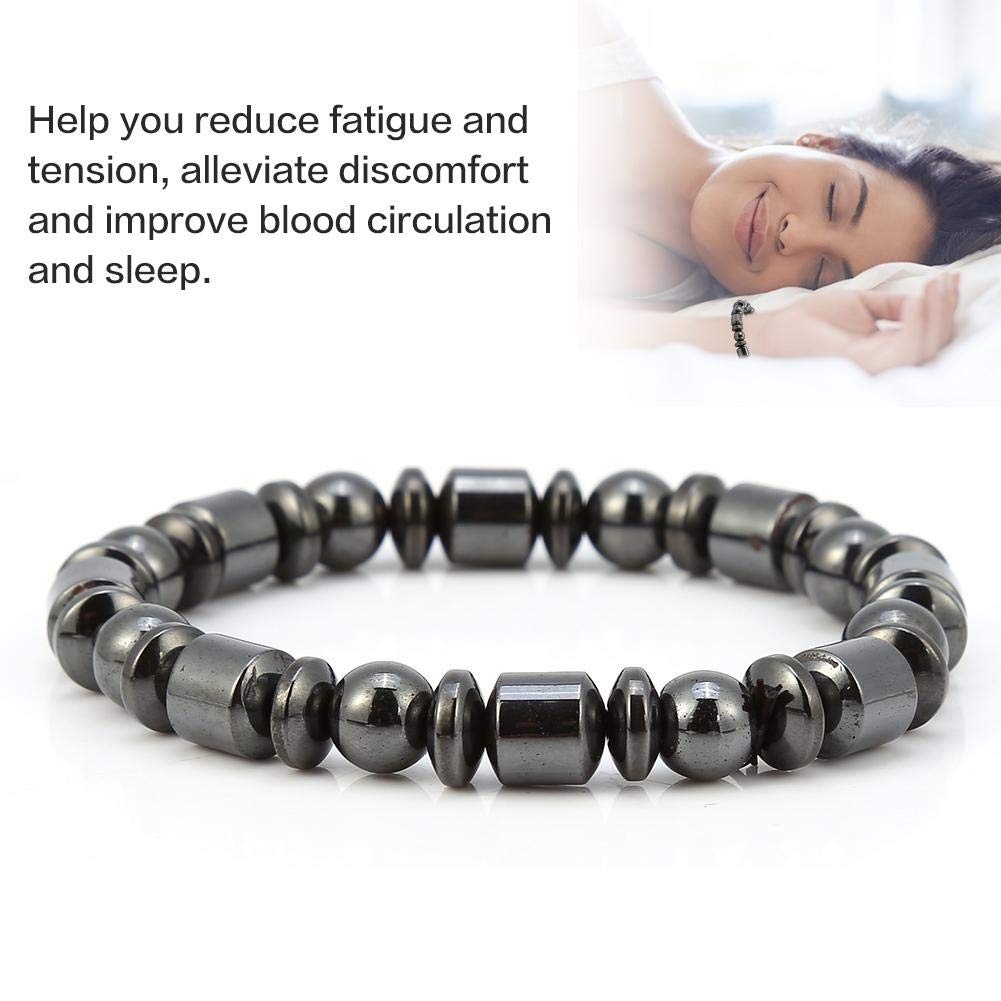 Bransoletka magnetyczna do terapii - czarna, wyszczuplająca, opieka zdrowotna - idealny prezent - obrazek 9