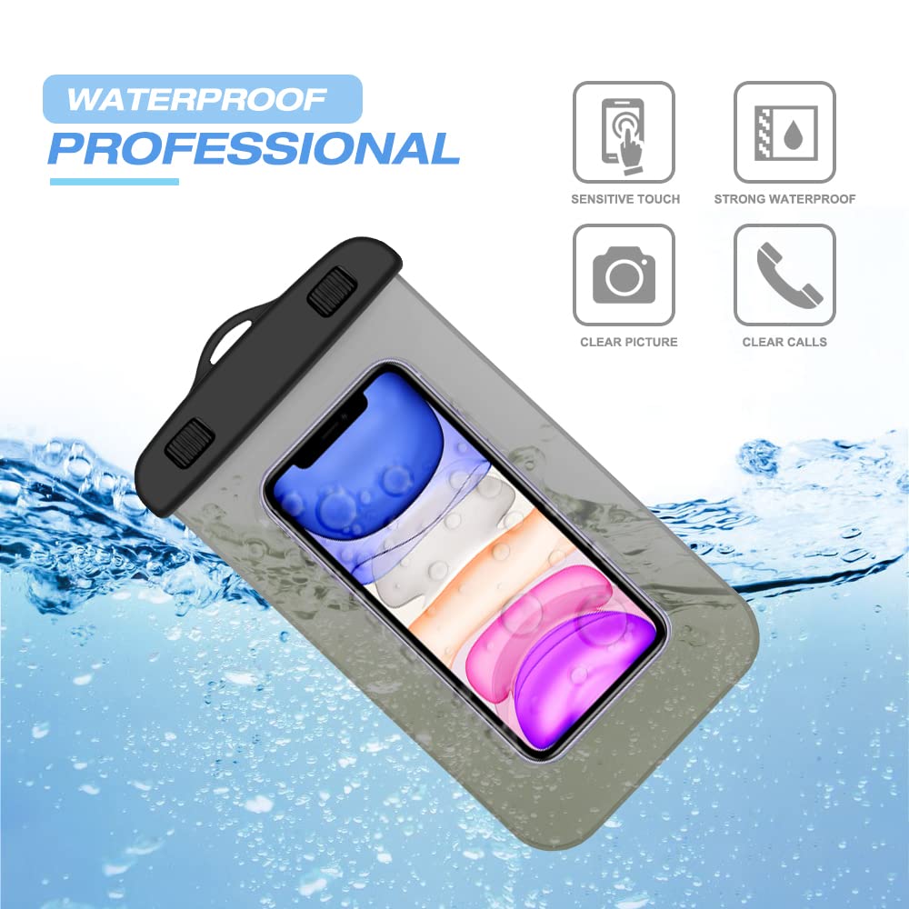 Pas do biegania Mężczyzna Kobieta i Pokrowiec Wodoodporny do smartfonów do 7.3" Kompatybilny z iPhone 14 14 Pro 14 Pro MAX 14 Plus 13 13 Mini Samsung S22 S22+ S22 Ultra Cam Neg Wodoodporny - obrazek 7