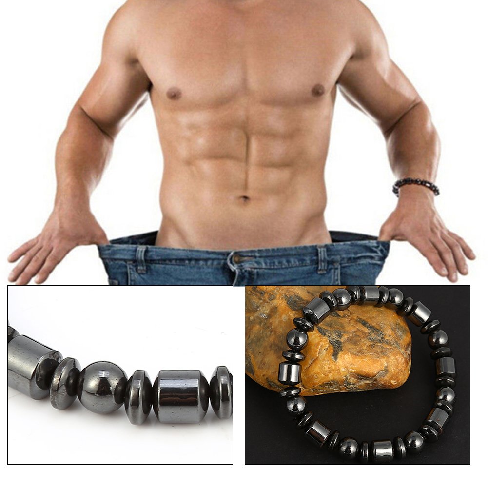 Bransoletka magnetyczna do terapii - czarna, wyszczuplająca, opieka zdrowotna - idealny prezent - obrazek 5