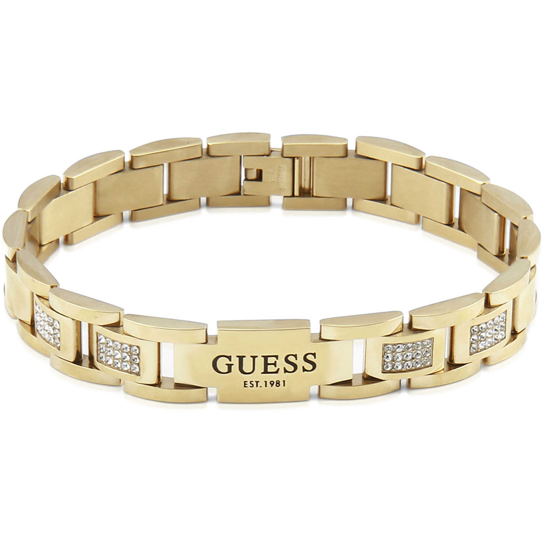 Guess Bransoletka FRONTIERS JUMB01342JWYGT-U Marka, Única, metale nies