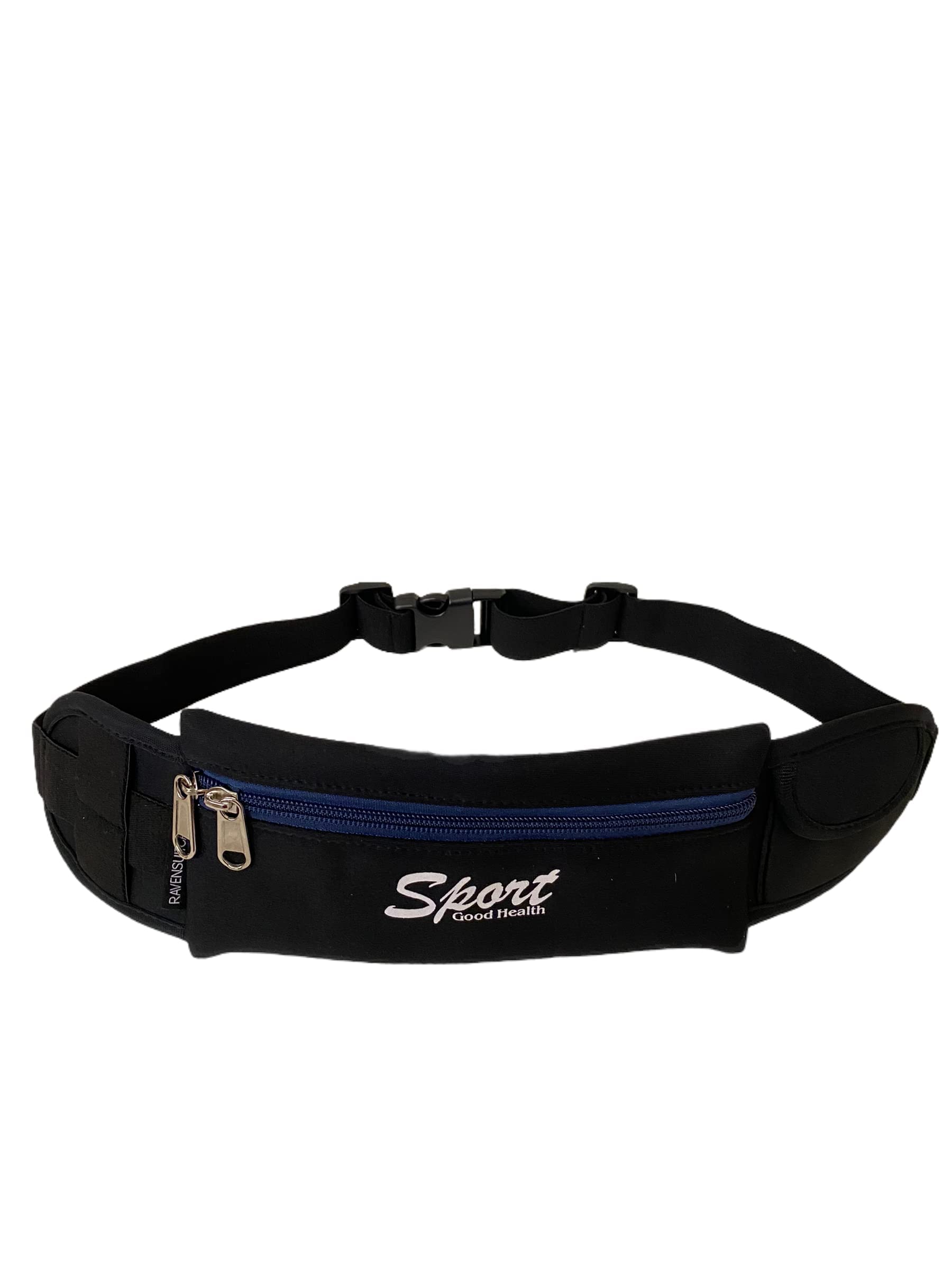 ALEXANDER MILANO - Sportowa taśma męska Neoprenowy pas biegający kobiety Wodoodporny Unisex Regulowany pasek Elastics dla iPhone 13/12/Pro/ProMax/XR/XS/X/8 Samsung S20/10/S9/S8 niebieski 39*10 - obrazek 5