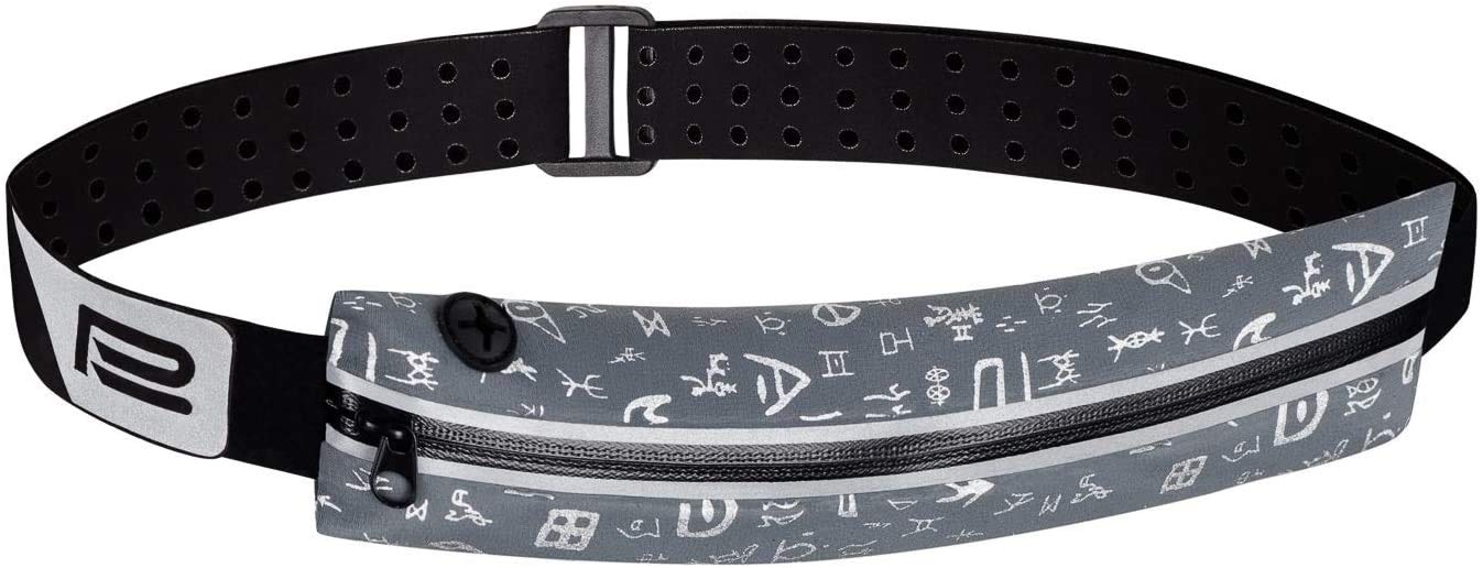 Prosske nowoczesny pasek do biegania GT1 torba na pasek torba na talię smartfon klucz bieganie fitness podróż szary