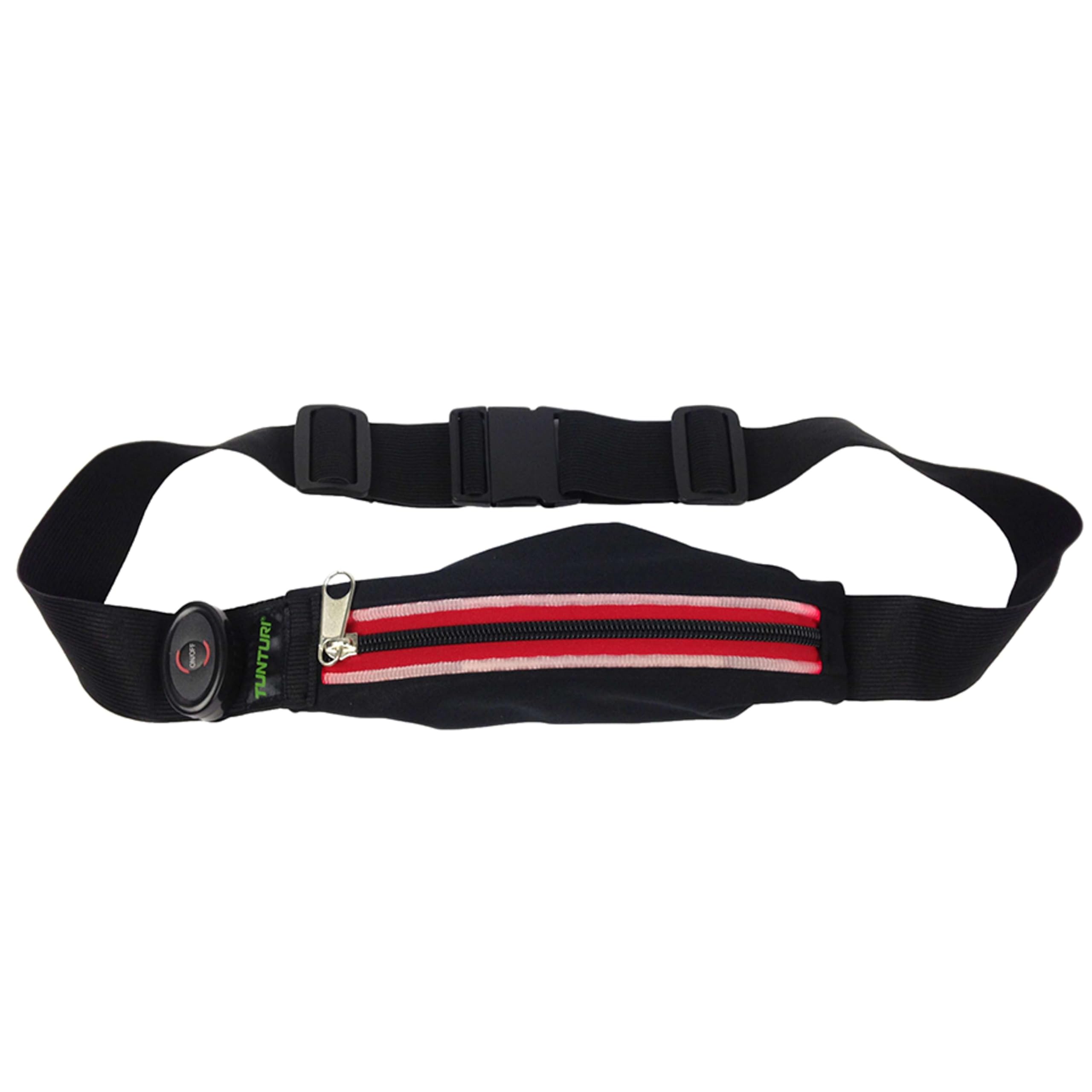 Tunturi czerwony pasek LED do biegania One Size - obrazek 6