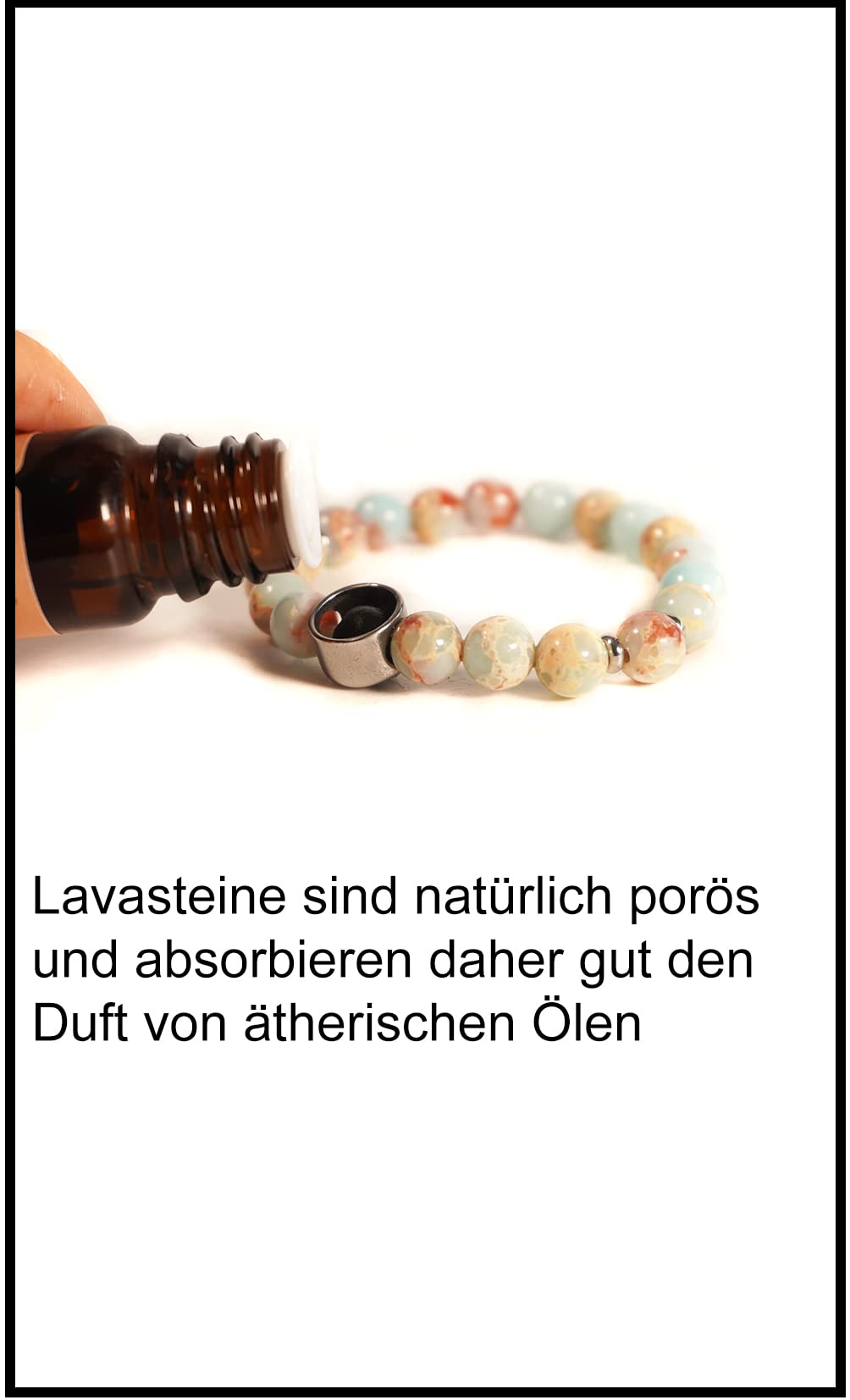 Bransoletka do aromaterapii z labradorytu i drzewem życia - Opis kamieni i znaczenie w języku polskim - obrazek 4