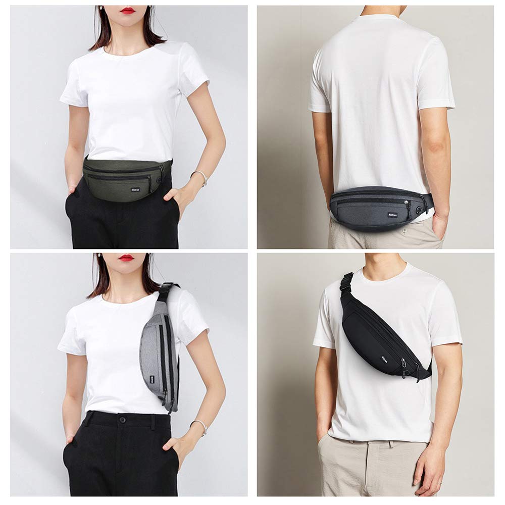 Ridirun Wodoodporne nerki pas do biegania lekka torba do biegania nerka oddychająca kolarstwo nerka torba turystyczna podróż pies wolking talia torba dla kobiet mężczyzn pań chłopców - obrazek 3