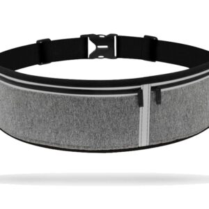 HRainbow Torba na pasek do biegania wodoodporna dla kobiet mężczyzn wąski pasek do noszenia telefonów do 18 cm torba na talię do biegania