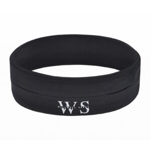 Pasek do biegania - pasek do fitnessu pasek z klapką z kieszeniami pas biodrowy. Pasek nawodnieniający. Świetny do noszenia kluczy telefonów kart i gotówki. Odpowiedni dla mężczyzn i kobiet. (talia M - 70 cm - 86 cm)