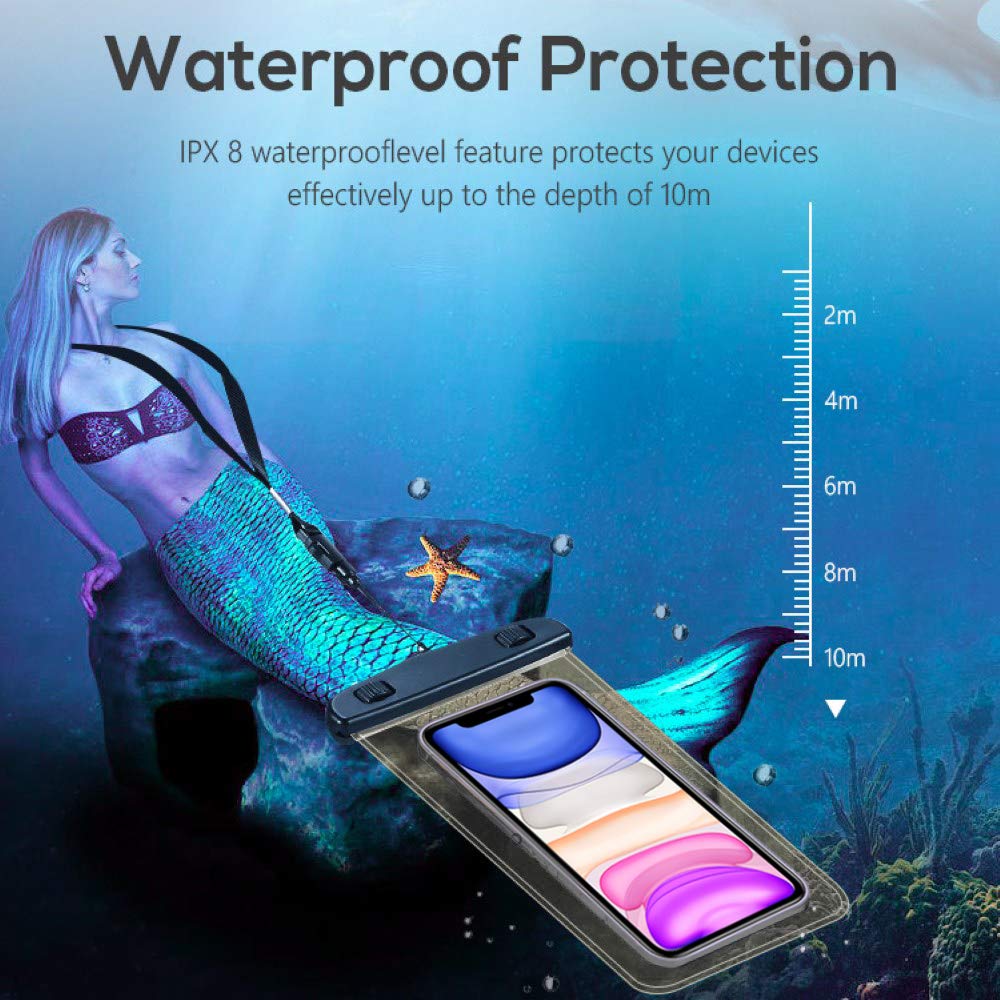 Pas do biegania Mężczyzna Kobieta i Pokrowiec Wodoodporny do smartfonów do 7.3" Kompatybilny z iPhone 14 14 Pro 14 Pro MAX 14 Plus 13 13 Mini Samsung S22 S22+ S22 Ultra Cam Neg Wodoodporny - obrazek 3