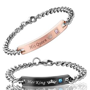 Bransoletki dla pary: Królewski prezent na Walentynki i rocznicę!