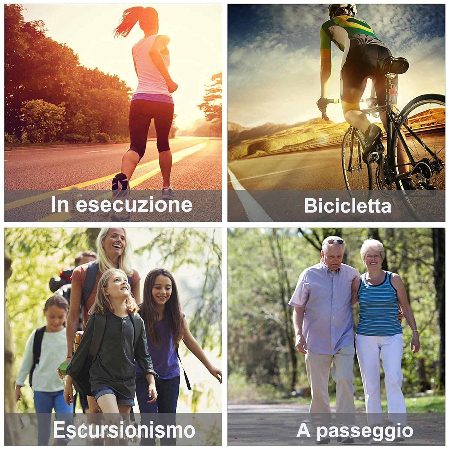 Talii Bieganie Mężczyźni Torba Sportowa Pas Podróży Wyścigi Drzwi Pieniądze dla Mody Talii Elegancki Torba Do Biegania FitnessWyścigiJazda Na Rowerze i Podróży Regulowany Elastyczny Pasek Niebieskie niebo - obrazek 2