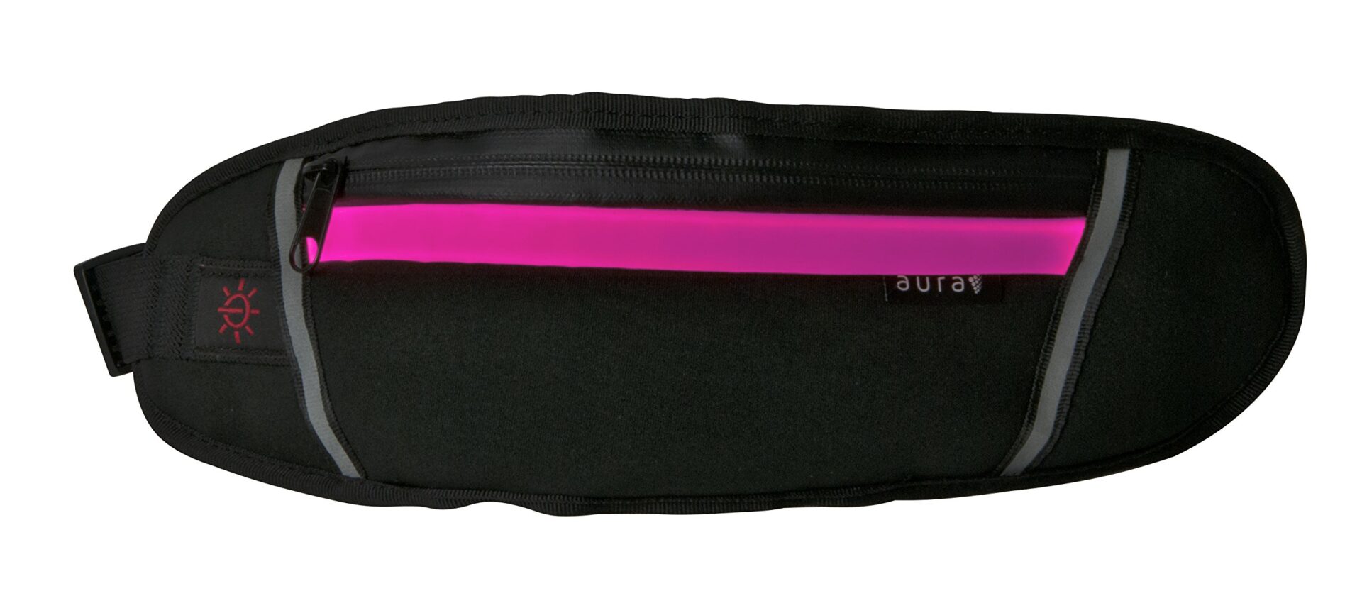 Aura Odblaskowa torba na talię LED z widocznością