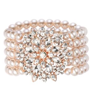 BABEYOND Flapper biżuteria z lat 20. XX wieku, sztuczna perła, kostium