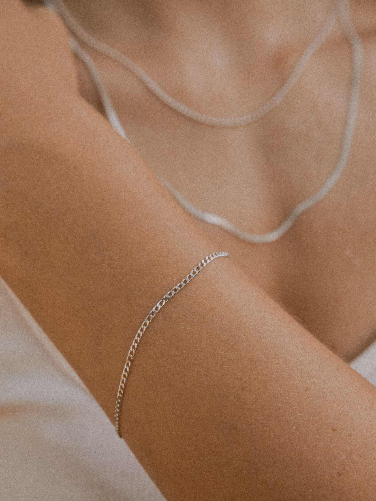 Elegancka bransoletka damska srebro 925 - 15-22cm, 185mm szerokości, bez zawieszki, z etui - obrazek 7