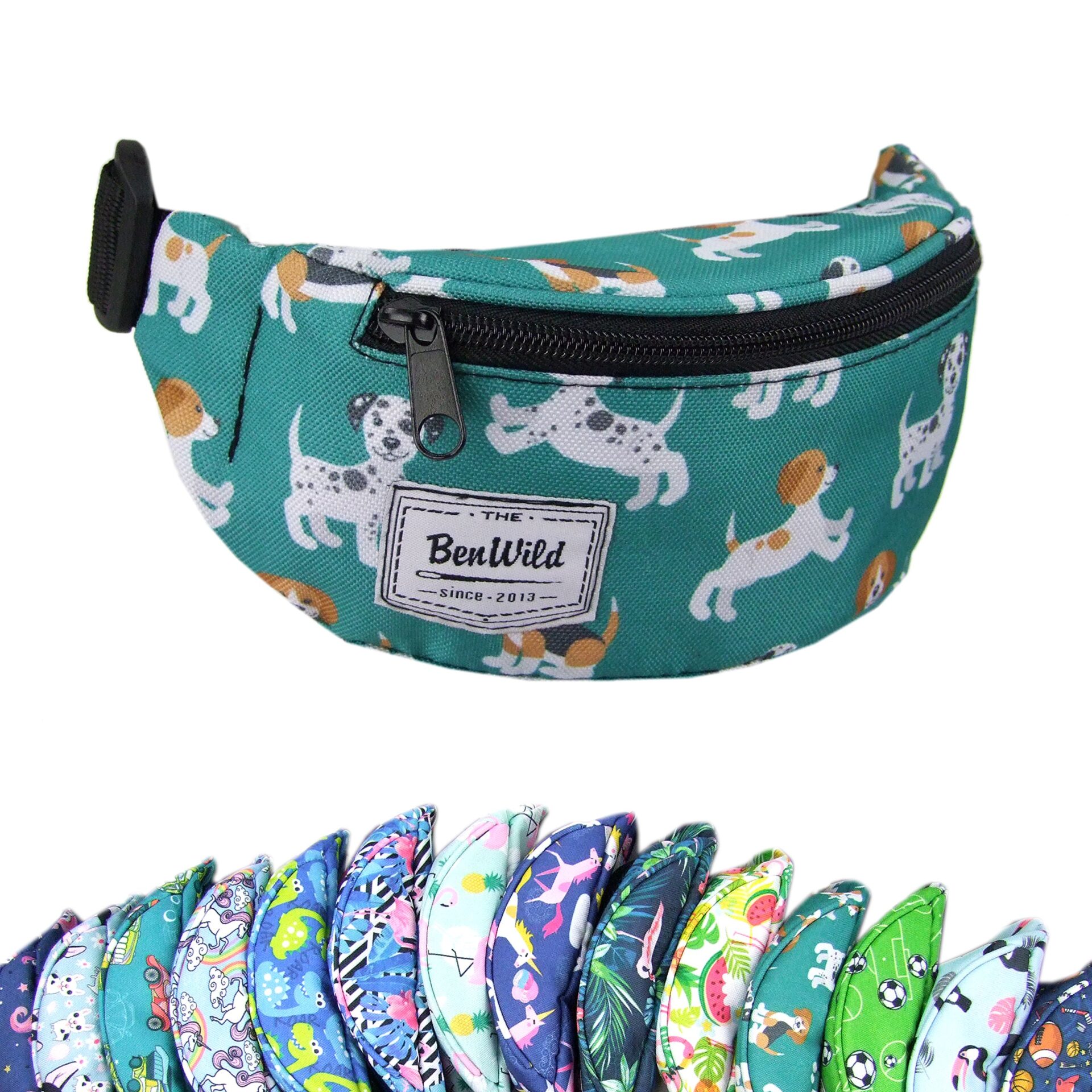 Rawstyle Torba na brzuch, torba biodrowa dla dzieci, regulowany pas bi - obrazek 7