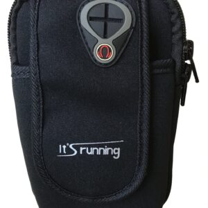 It's running Sport Arm Band wielofunkcyjna torba na ramię czarna uniwersalna
