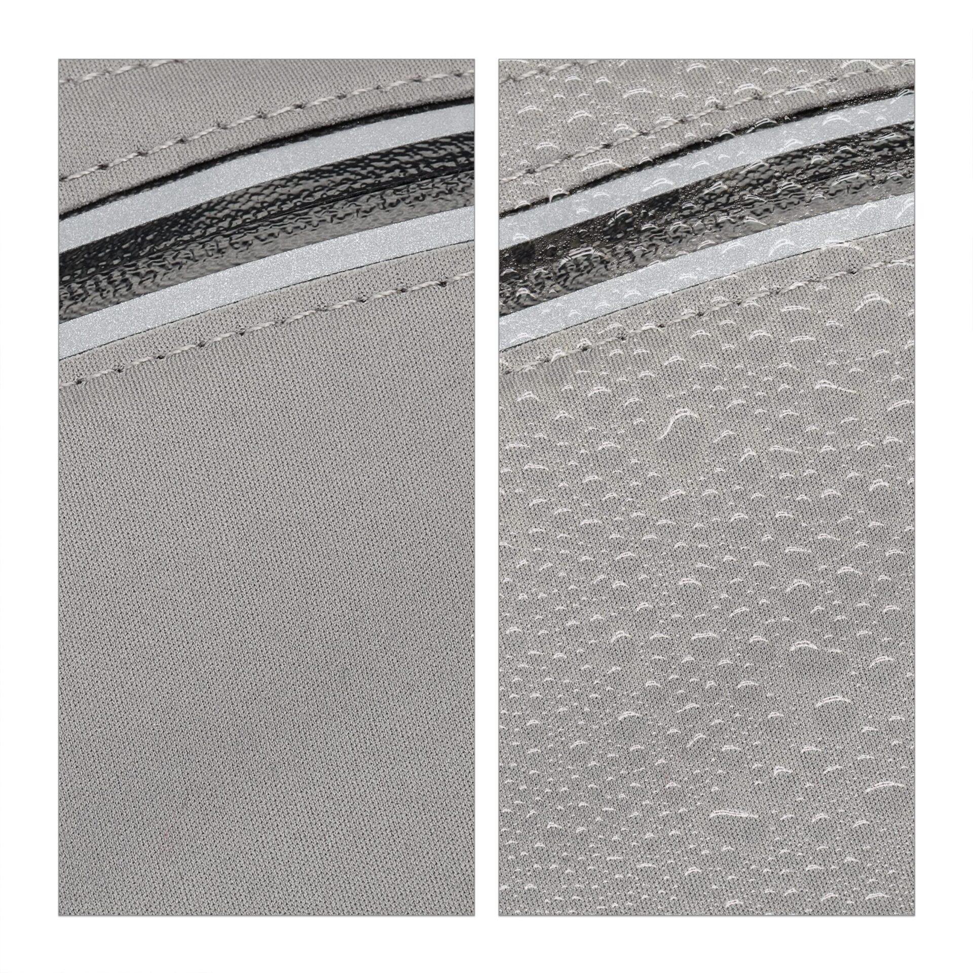 Relaxdays Torba do biegania, wodoszczelna, odblaskowa, 2 kieszenie, ot - obrazek 2