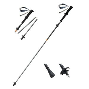 Kijki trekkingowe Naturehike 7075 aluminium 3K Carbon ultralekkie składane 103-135 cm
