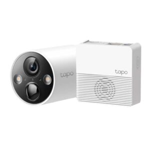 TP-Link Tapo C420S1 Kamera Monitorująca 2K z Akumulatorem 5200 mAh i Noktowizorem AI - Wewnętrzna i Zewnętrzna, Karta microSD, Chmura - Monitoring AI, Monitoring wewnętrzny, Monitoring zewnętrzny, Kamera 2K, Kamera z akumulatorem, Kamera z noktowizorem AI, Kamera z microSD, Kamera z chmurą