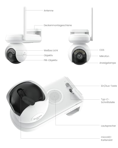 Kamera bezpieczeństwa Reolink Zewnętrzna bezprzewodowa bateria z panel - obrazek 2