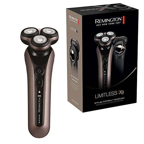 Golarka męska Remington Rotacyjna 360° z PowerSense - Precyzyjny Trymer - Wodoodporna Limitless X9 XR1790